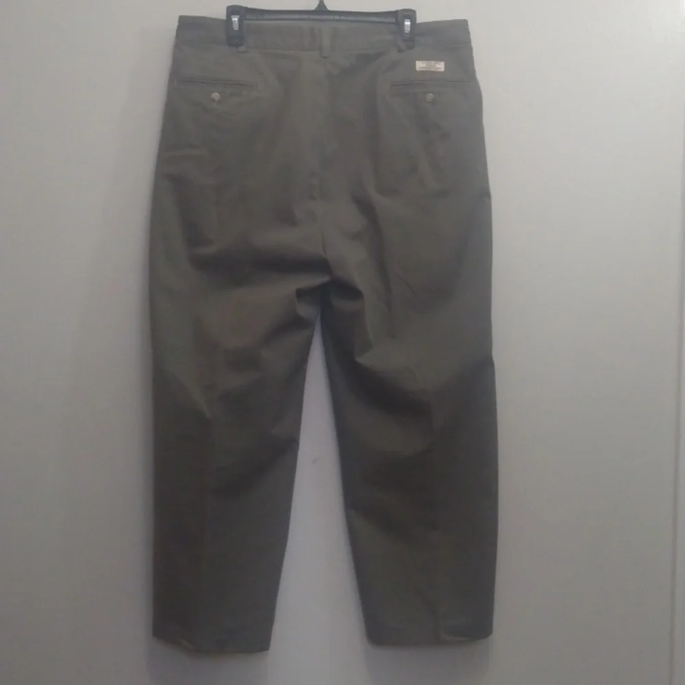 Polo by Ralph Lauren (Blue Label) - Andrew Model Olive Cotton Pants  37 - 27.25
